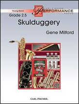 Skulduggery Concert Band sheet music cover